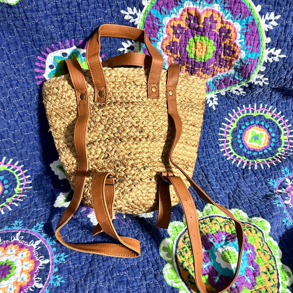 XIX PALMS The Shorebreak Picnic Cooler Bag Backpack Beach Bag Purse Tote NWT